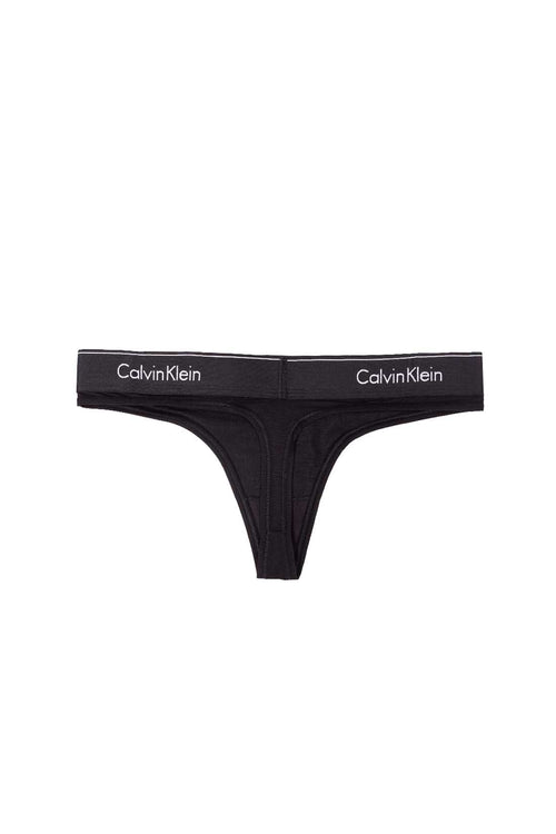 CALVIN KLEIN JEANS - Women's logo thong-0