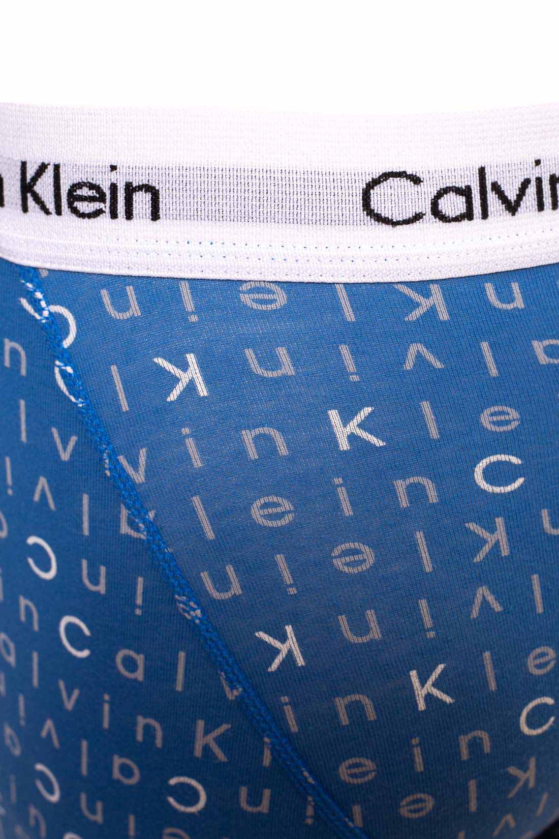 CALVIN KLEIN - Men's 3-pack logo trunks-4
