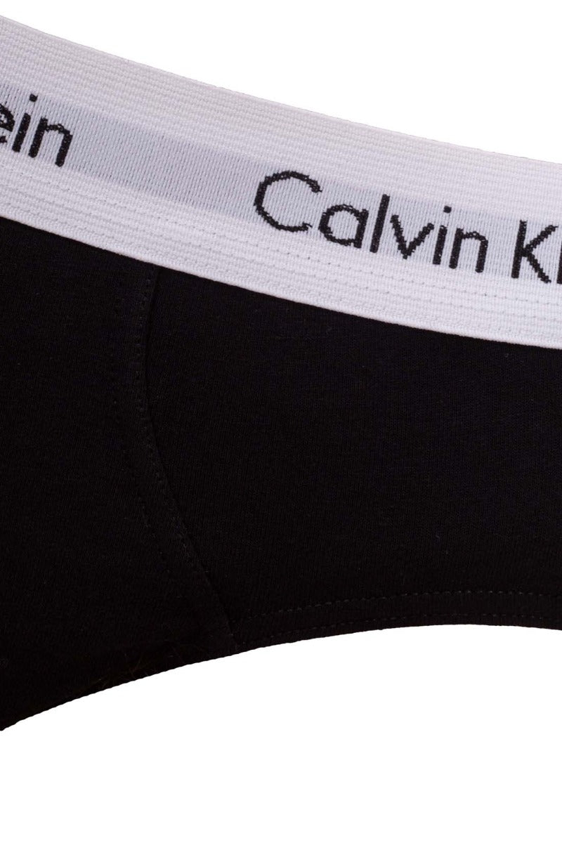 CALVIN KLEIN UNDERWEAR Men - 3-Pack black cotton briefs-17