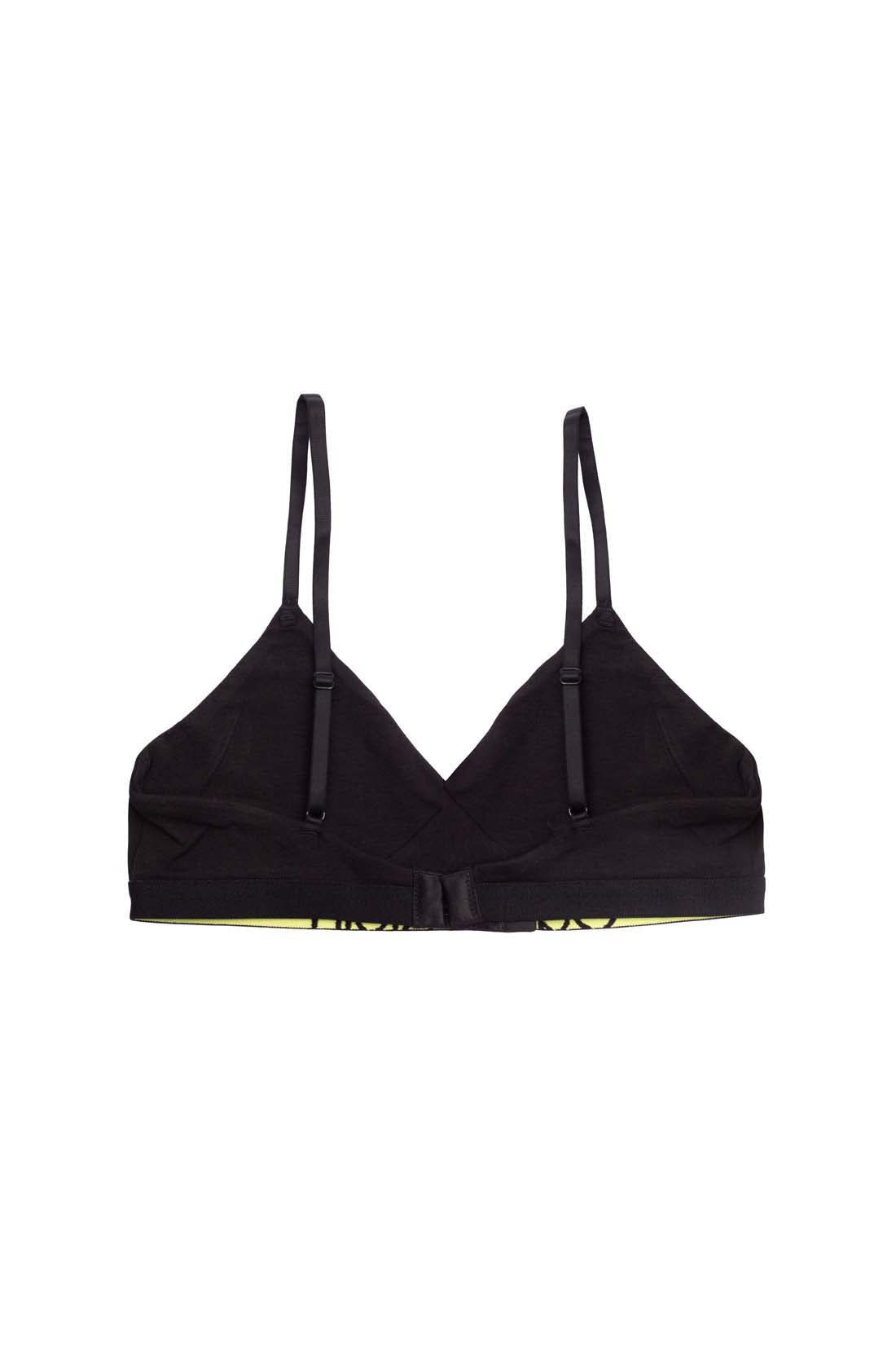 CALVIN KLEIN - Women's logo triangle bralette-3
