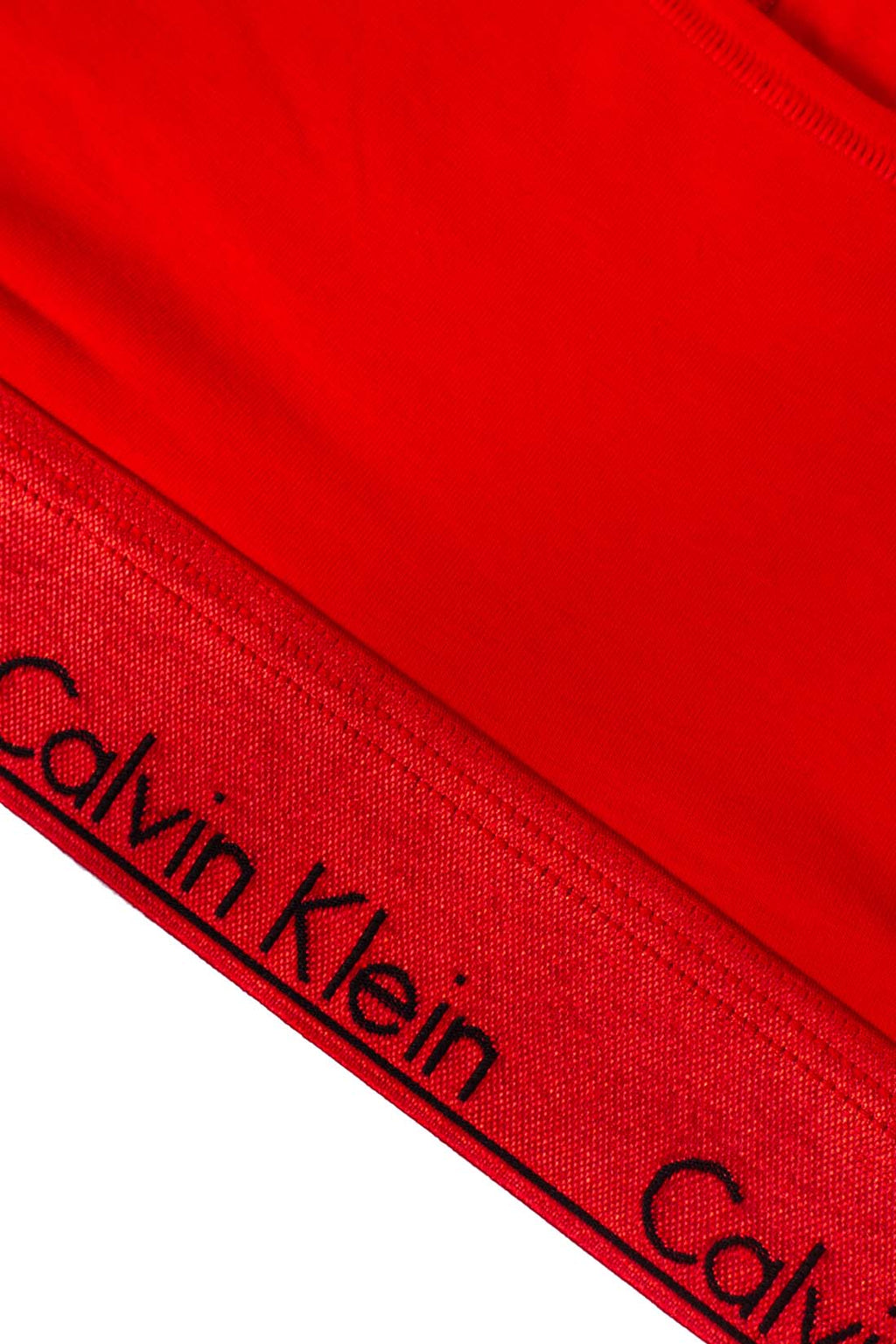 CALVIN KLEIN - Women's bralette with metallic logo-5