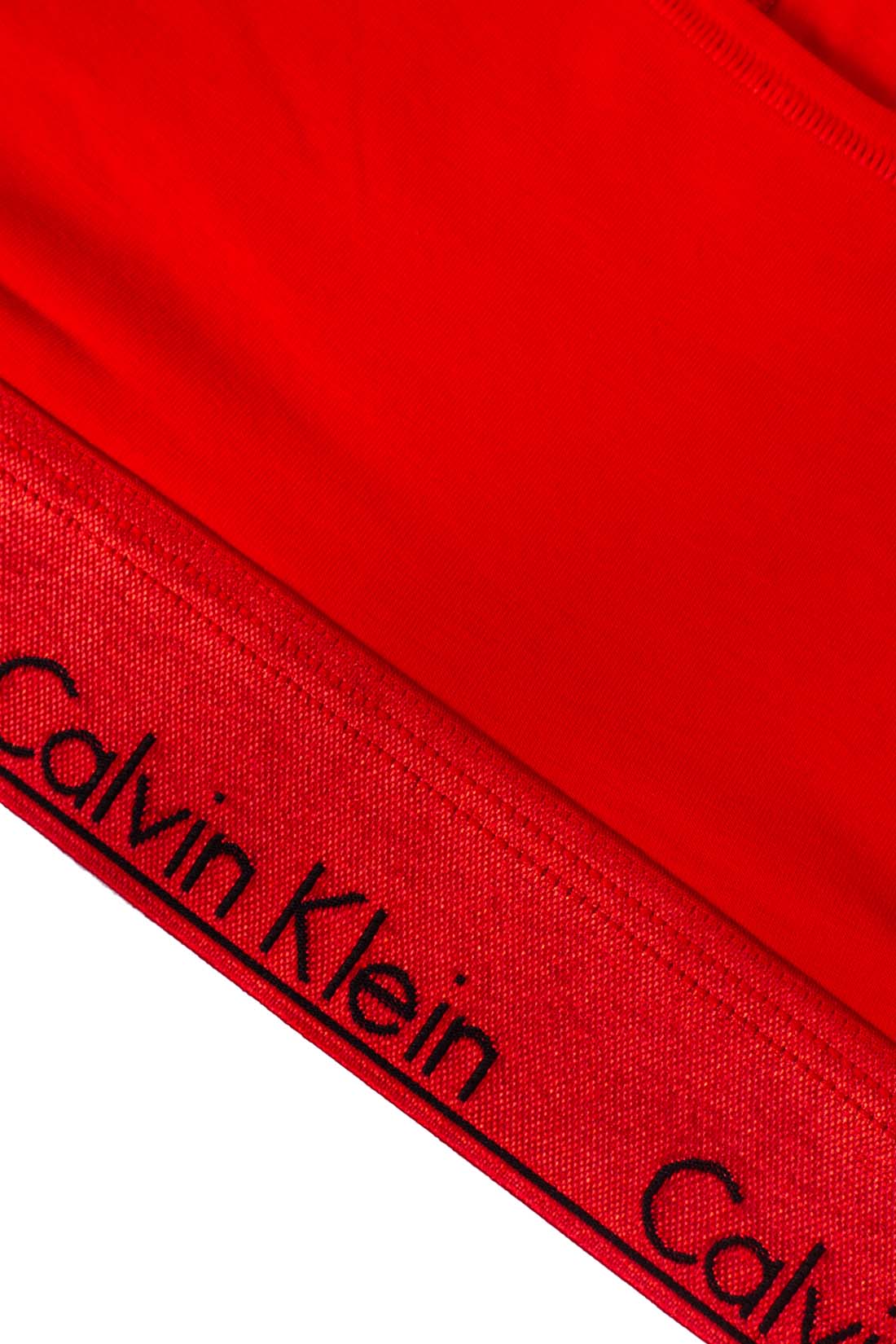 CALVIN KLEIN - Women's bralette with metallic logo-5