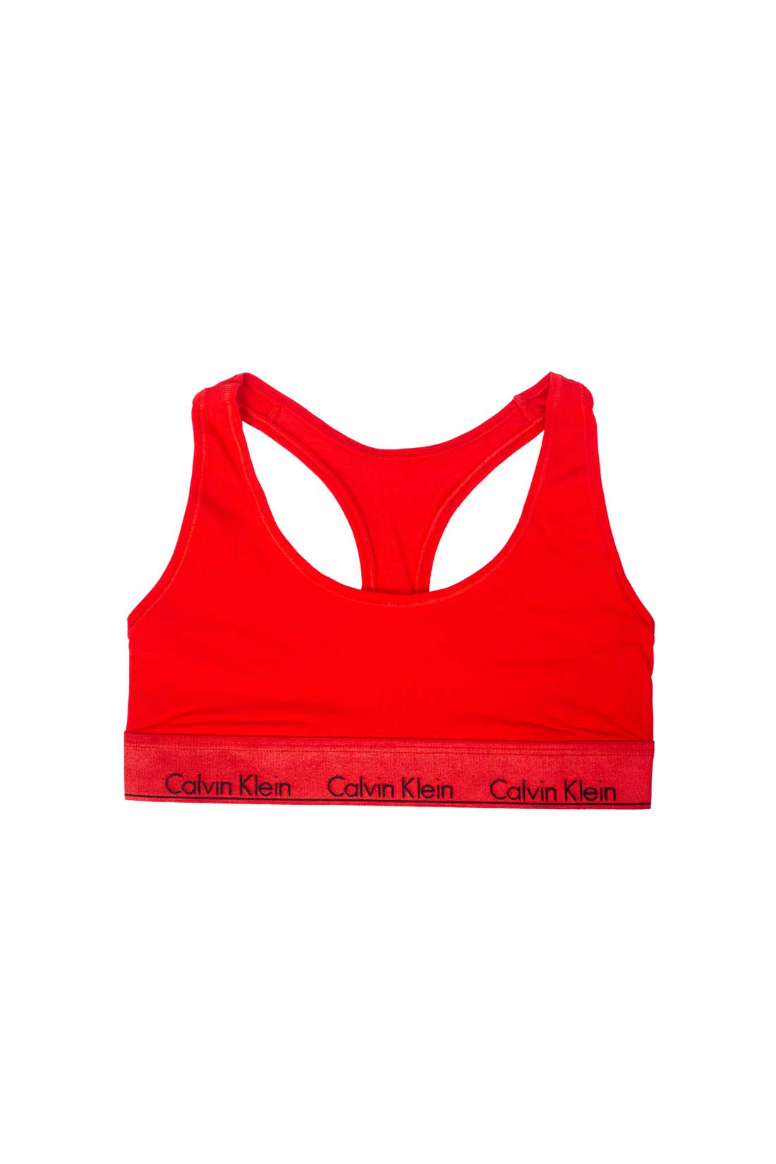 CALVIN KLEIN - Women's bralette with metallic logo-10