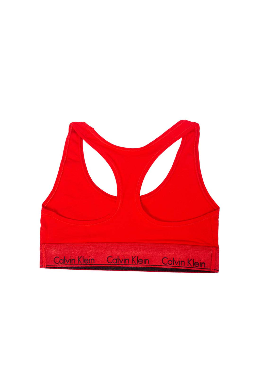 CALVIN KLEIN - Women's bralette with metallic logo-3