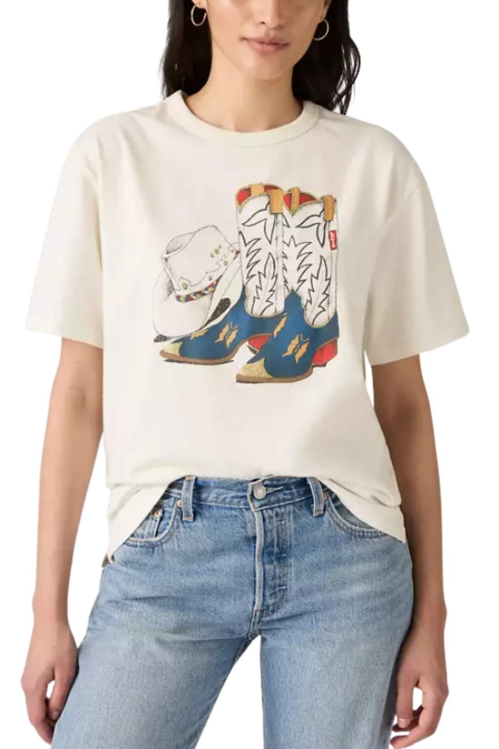 LEVI'S - T-shirt donna Tabor-1