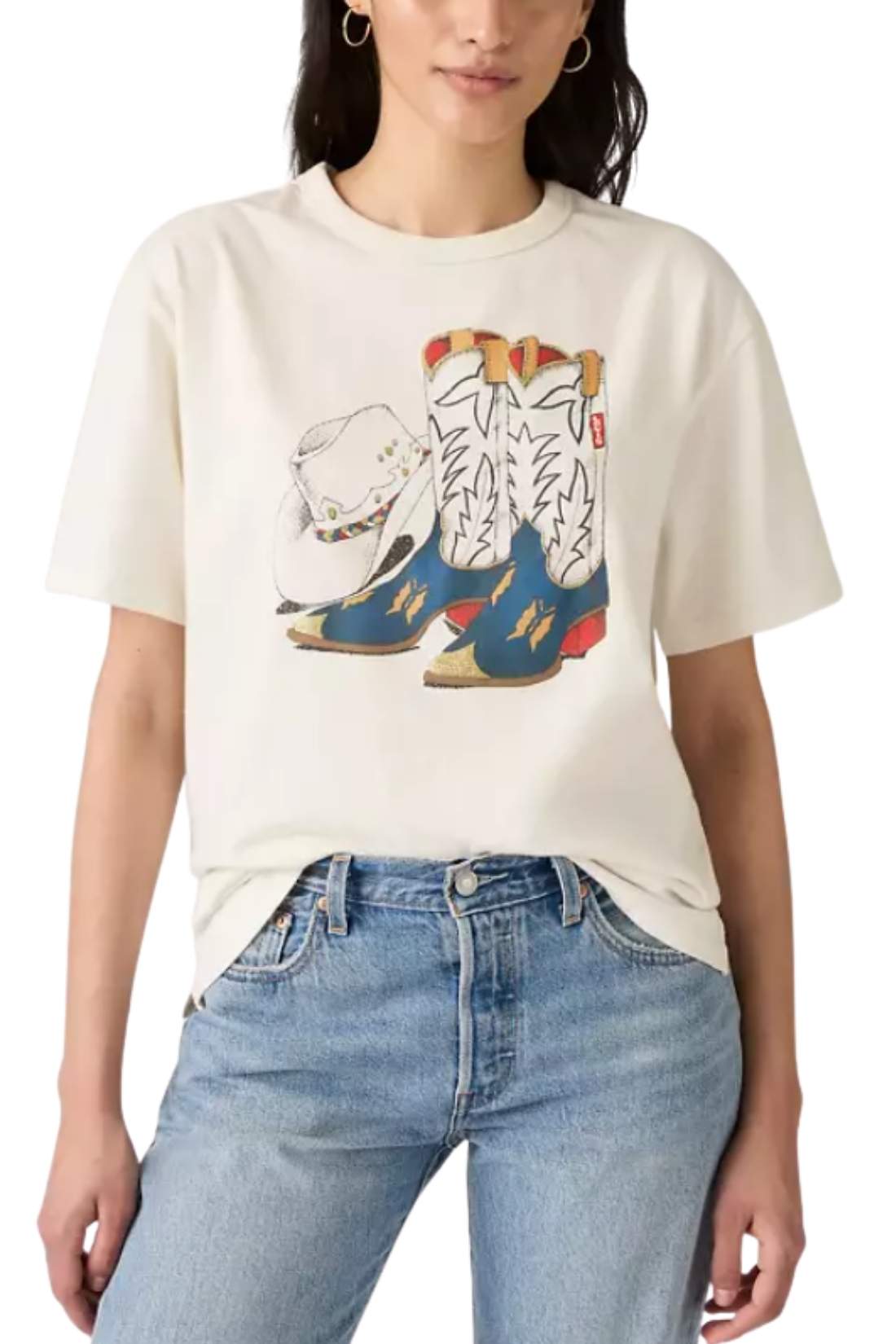 LEVI'S - T-shirt donna Tabor-1