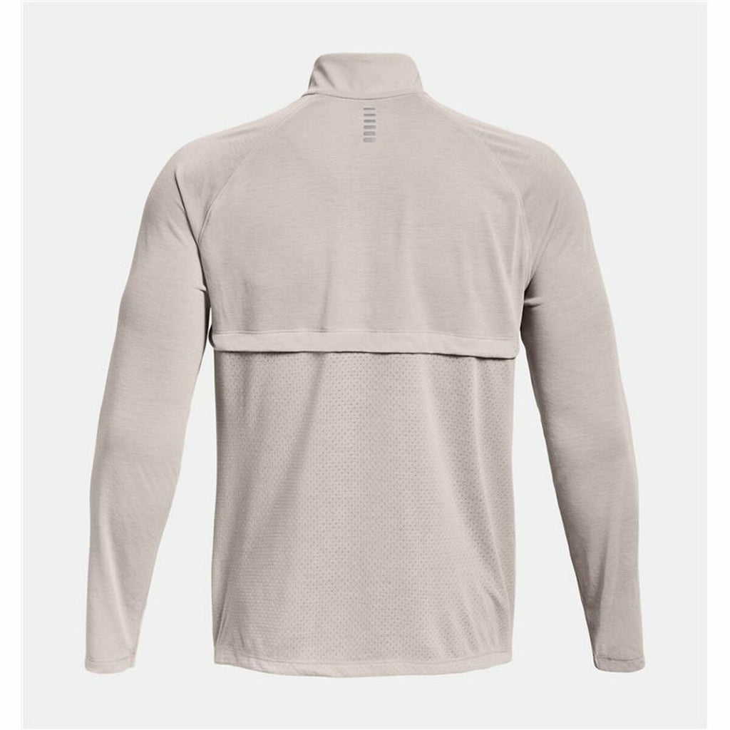 Camiseta de manga larga para hombre Under Armour Streaker Run color beige