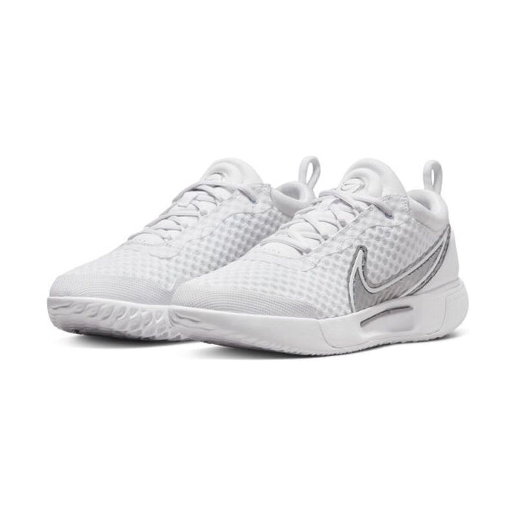 Women's Tennis Shoes Nike Court Zoom Pro White-4