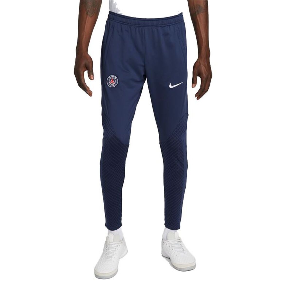 Pantalones de entrenamiento de fútbol para adultos Nike París Saint-Germain Strike Azul Marino para hombre-0