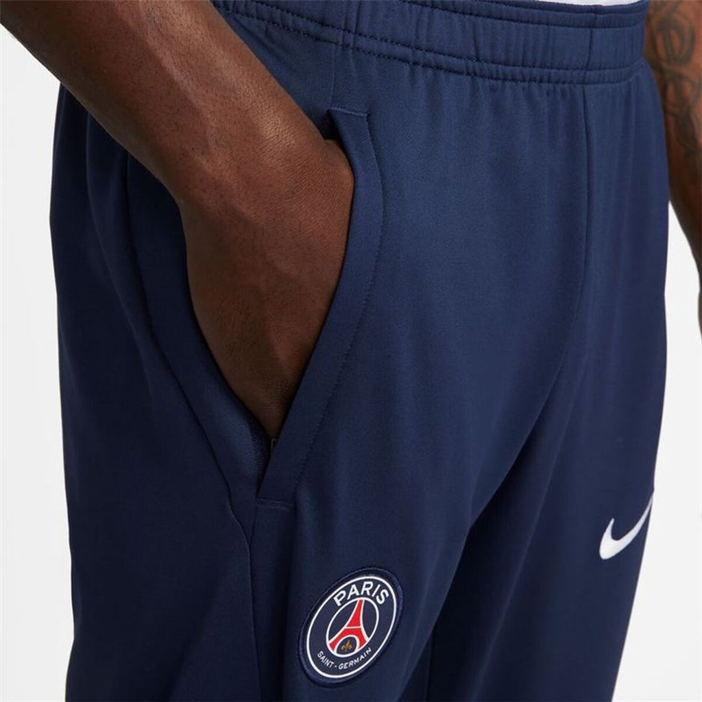 Pantalones de entrenamiento de fútbol para adultos Nike París Saint-Germain Strike Azul Marino para hombre-6