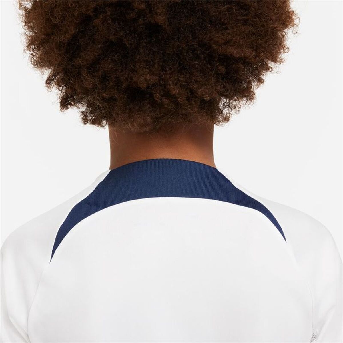 Children's Short Sleeved Football Shirt Nike París Saint-Germain Strike White-7