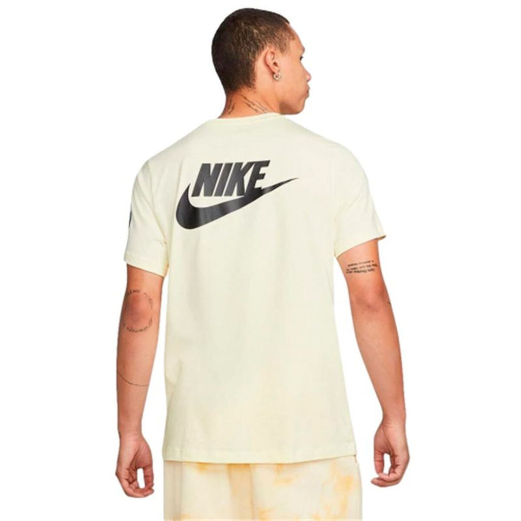 Camiseta de manga corta para hombre Nike Have A Nice Day Beige-4
