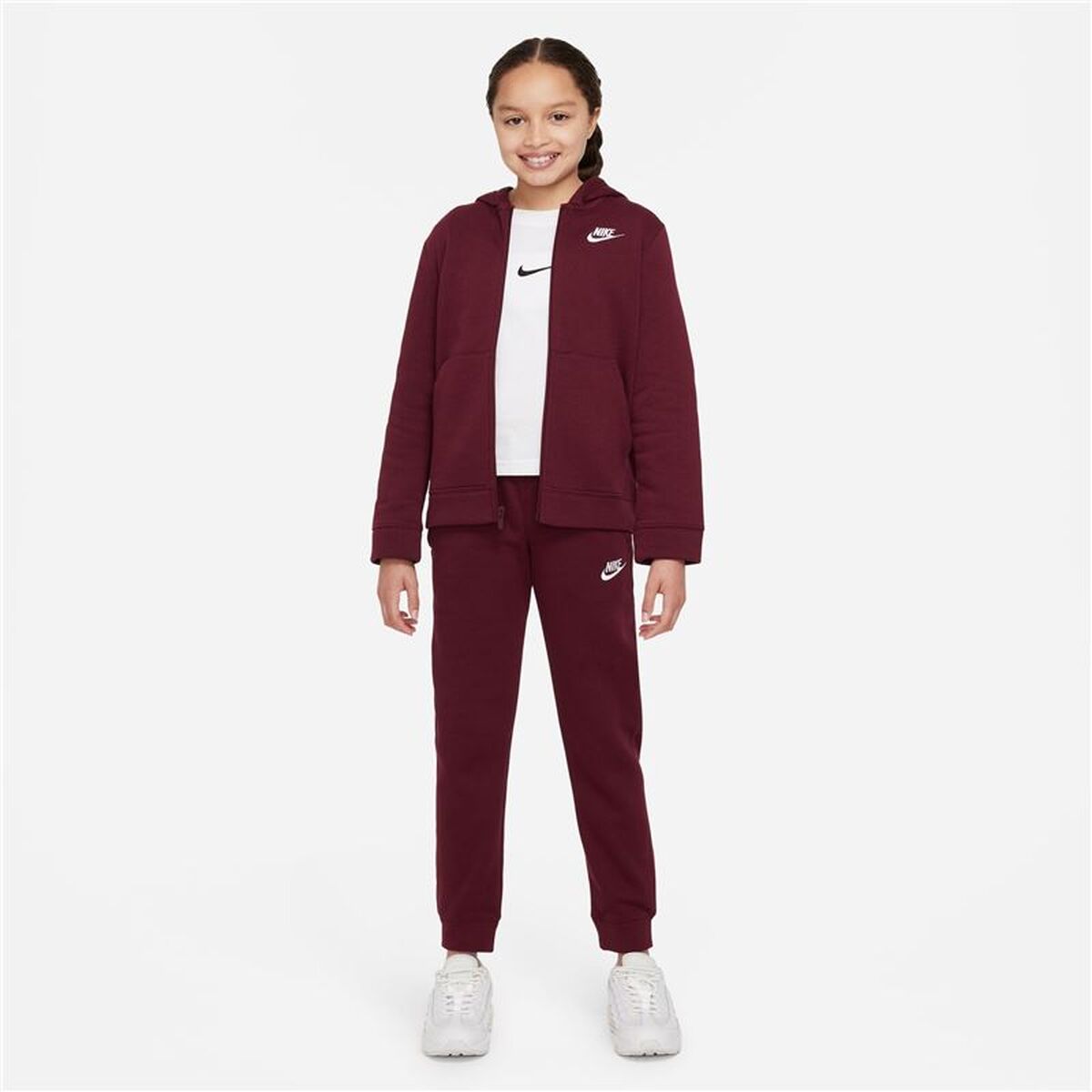 Chándal infantil Nike BV3634-638 Rojo oscuro-12