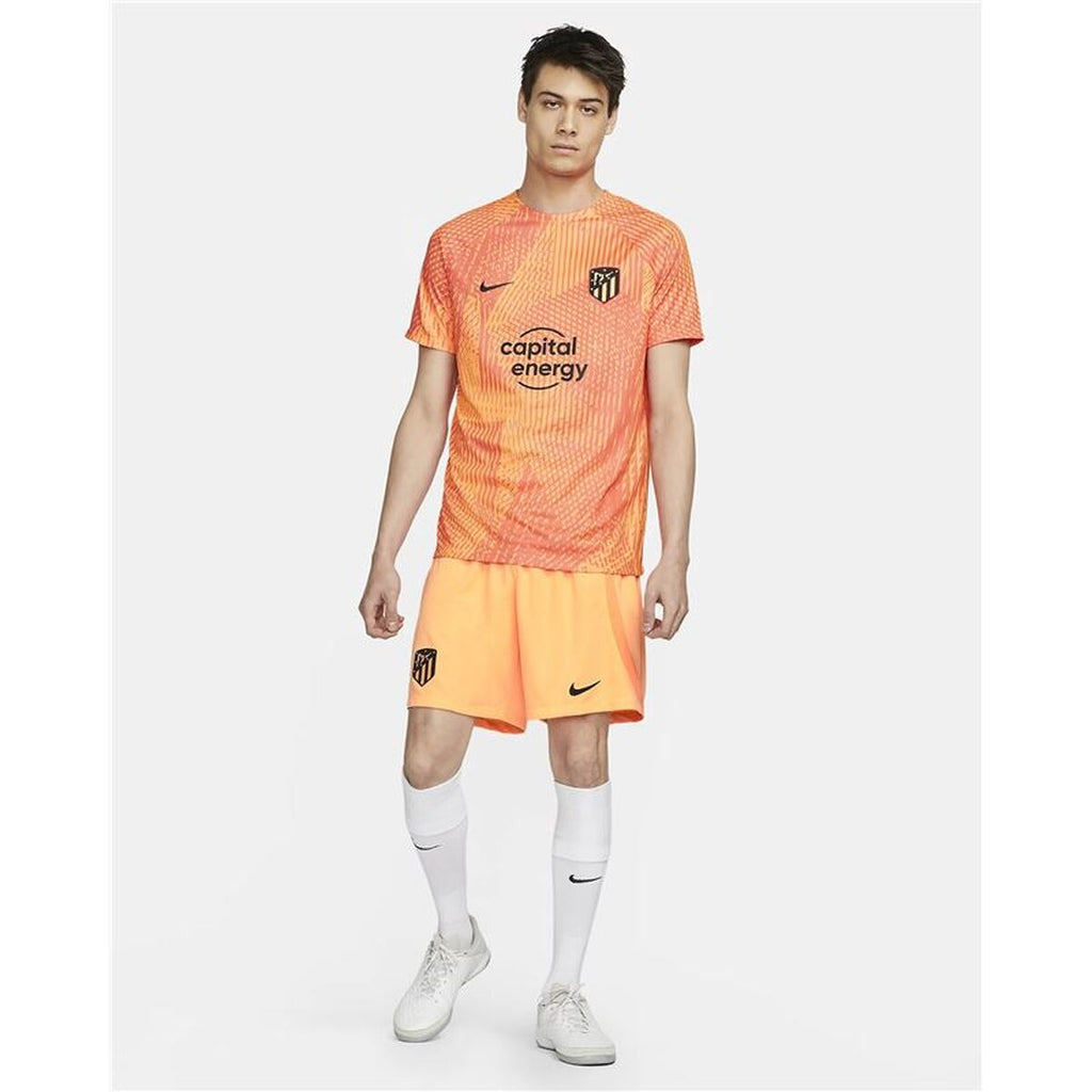 Pantalones de entrenamiento de fútbol para adultos Nike Atlético Madrid Naranja-4
