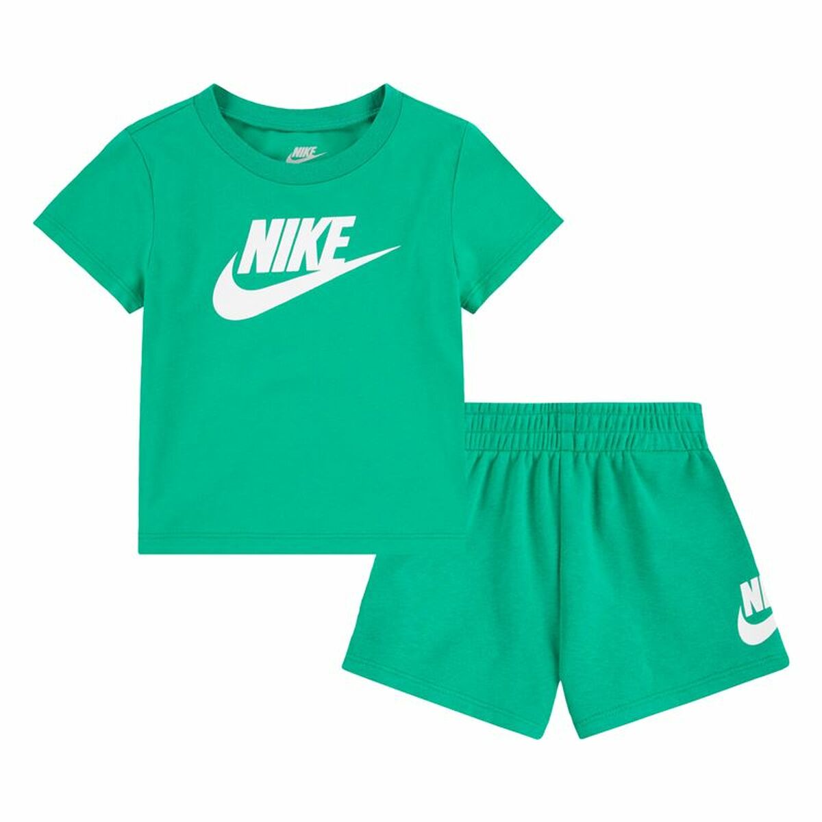 Conjunto deportivo para bebé Nike Nike Club Verde Multicolor Aguamarina-0
