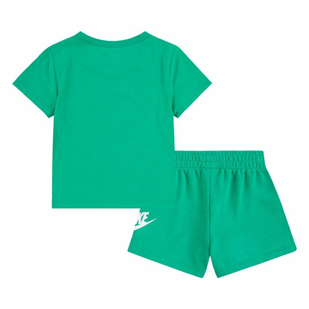 Conjunto deportivo para bebé Nike Nike Club Verde Multicolor Aguamarina-3