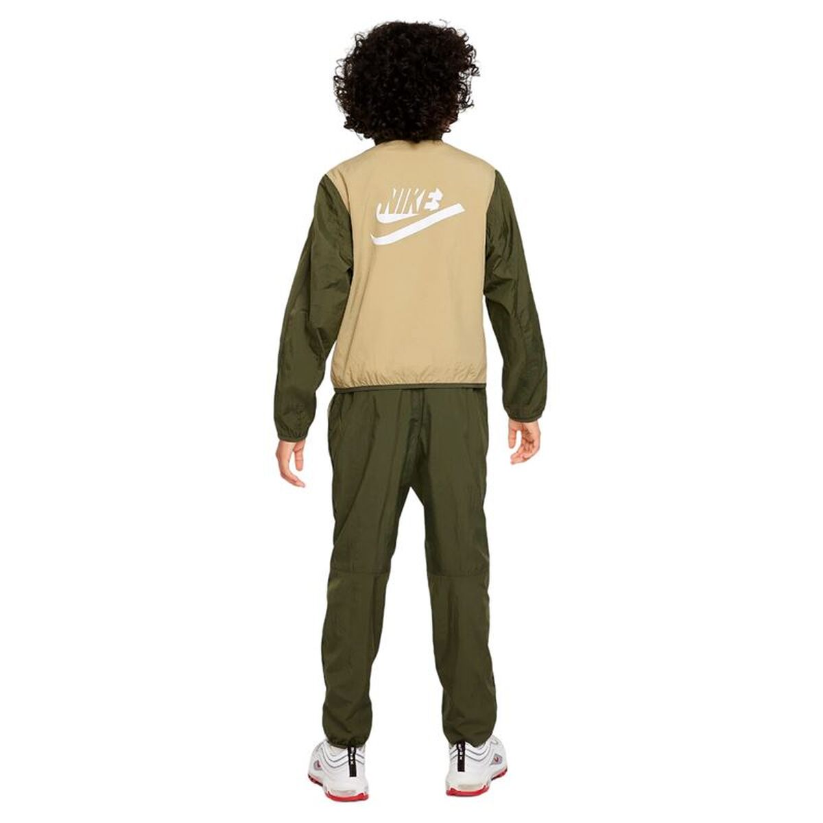 Chándal infantil Nike FD3058-325 Verde-6