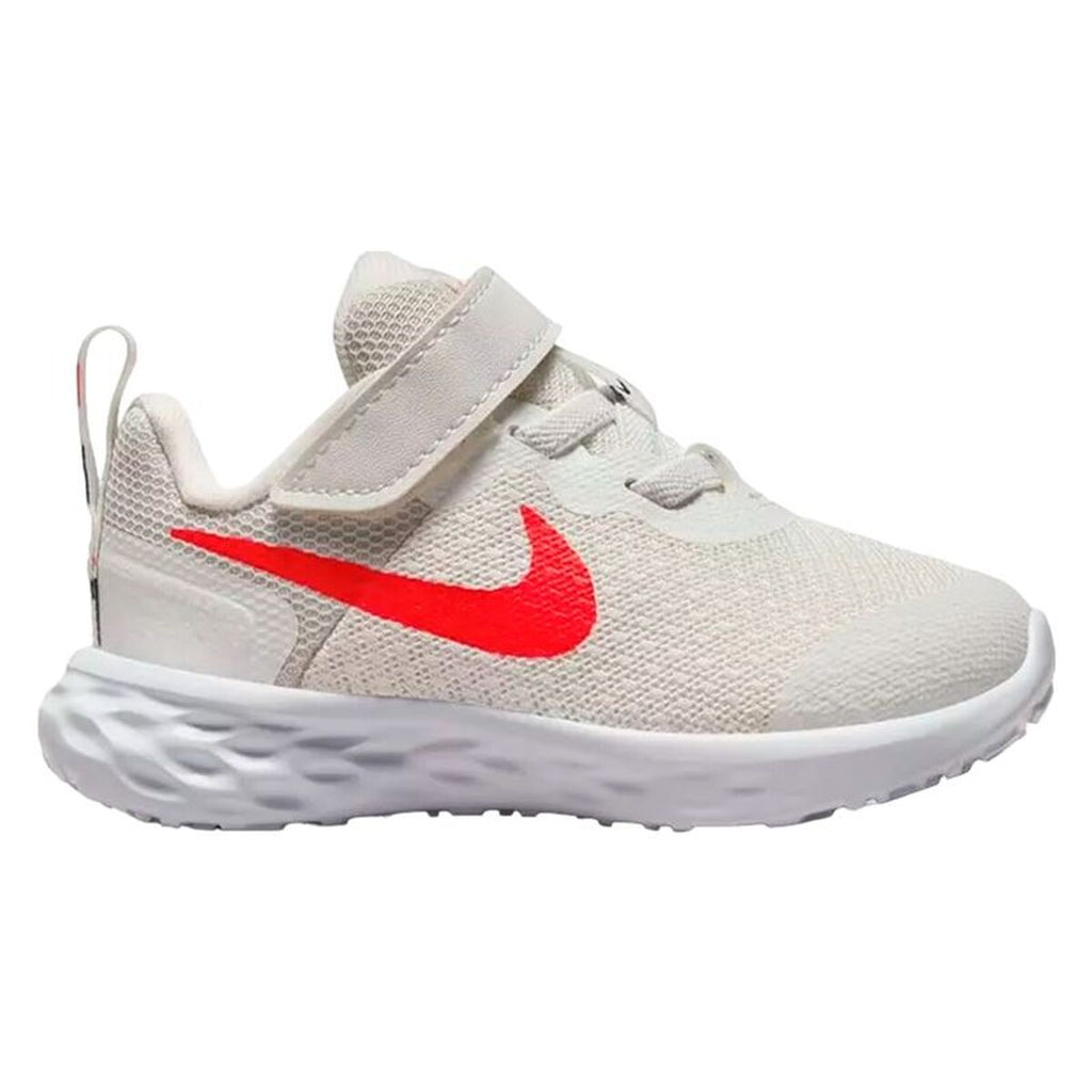 Zapatillas deportivas para niños Nike Revolution 6 blancas-0