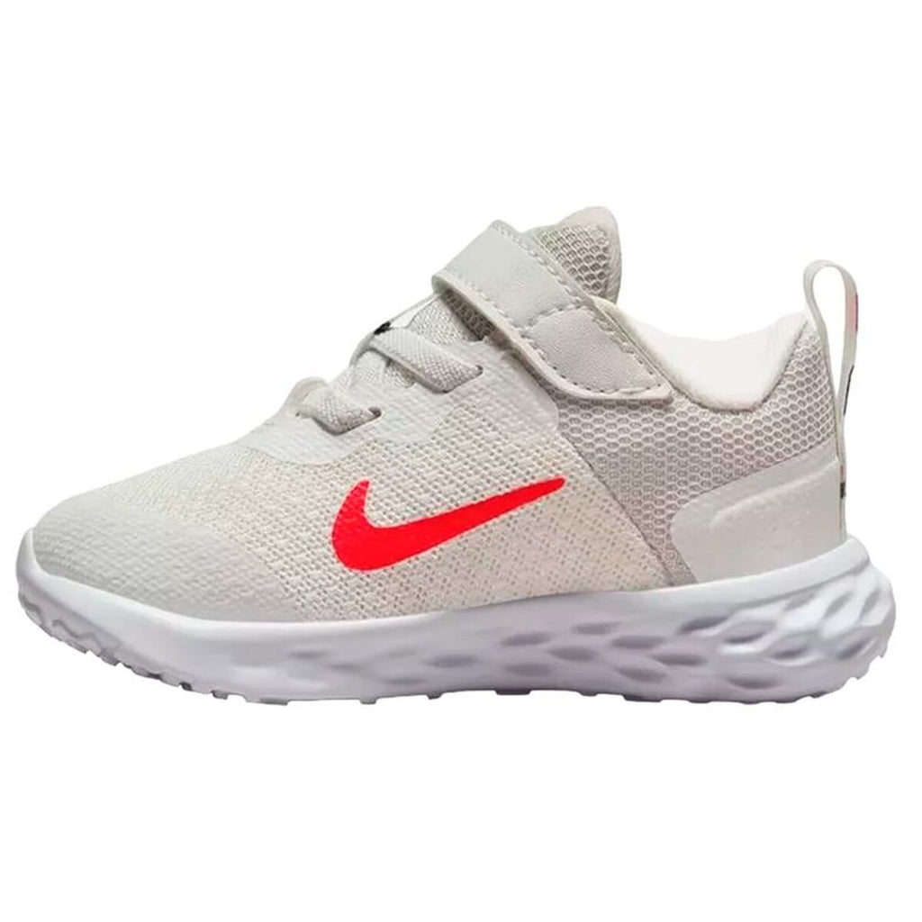 Zapatillas deportivas para niños Nike Revolution 6 blancas-3