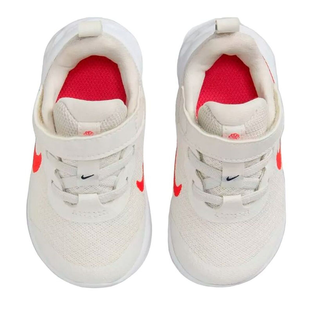 Zapatillas deportivas para niños Nike Revolution 6 blancas-2
