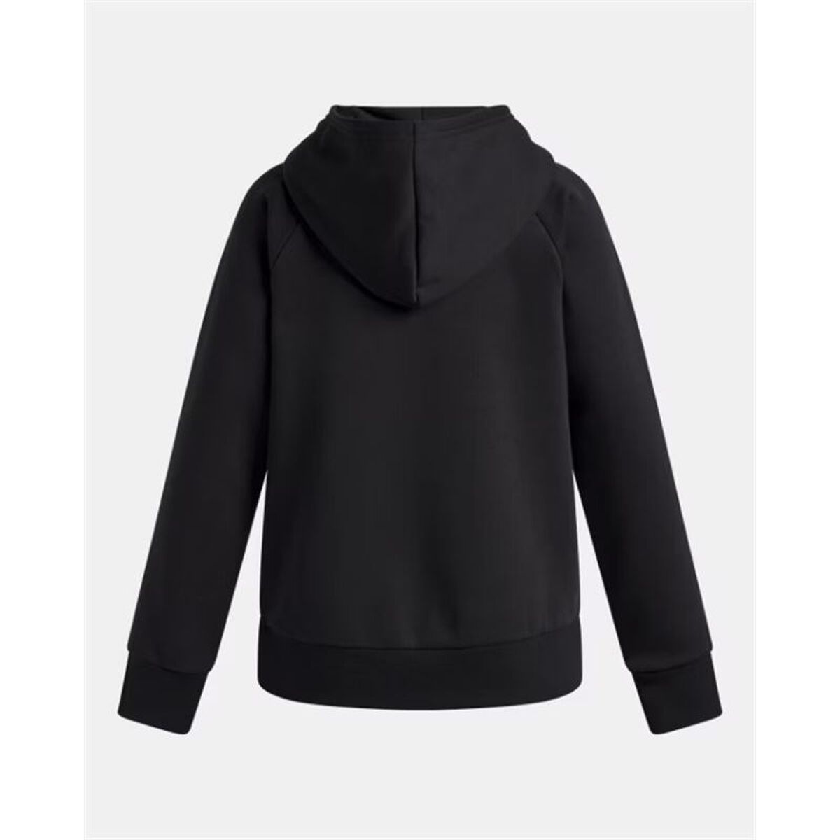 Sudadera con capucha para niñas Under Armour Rival Flc Shimmer Hdy negra