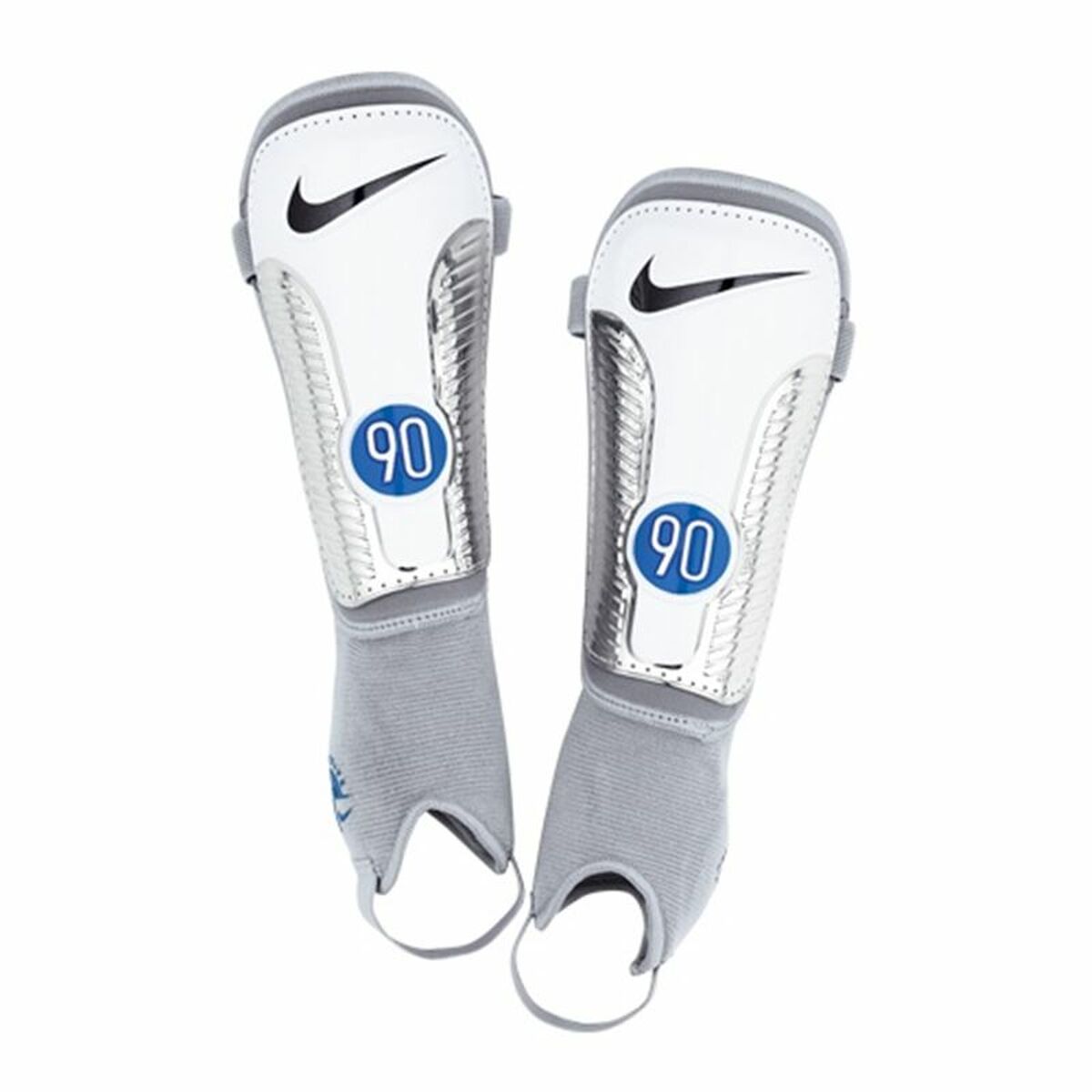 Espinilleras de fútbol T90 Potegga Nike SP0136-104 blancas-0