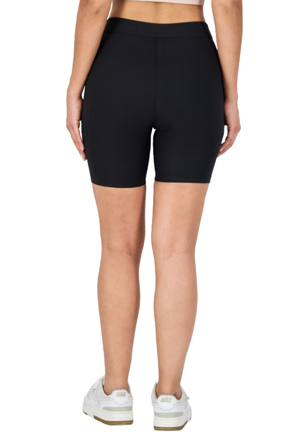 REEBOK - Women's ribbed sporty biker shorts-3