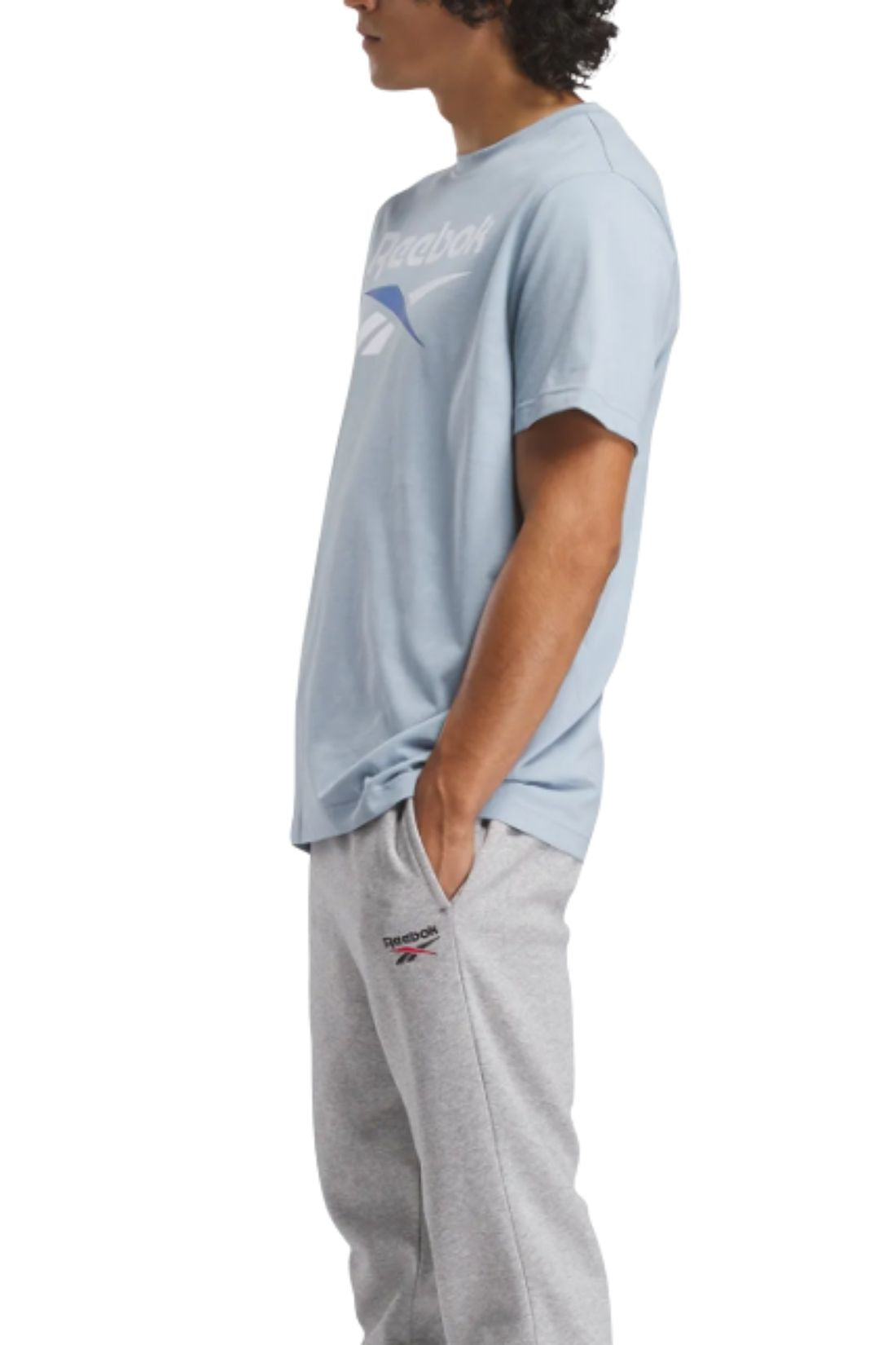 REEBOK - Men's Identity Big Logo T-shirt  - Size XXL-4