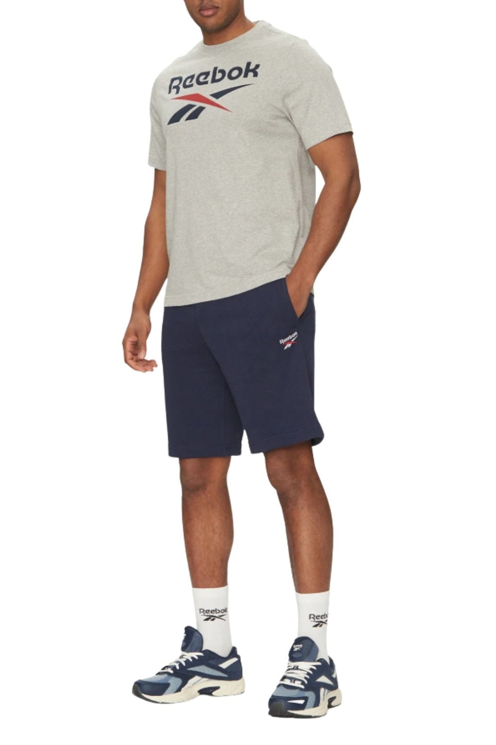 REEBOK - Men's Identity Small Logo shorts-1