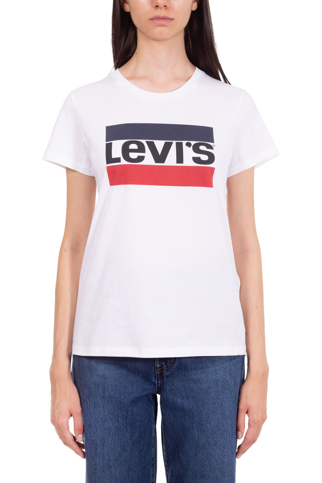 LEVI'S - Women's Colorblock logo T-shirt-5
