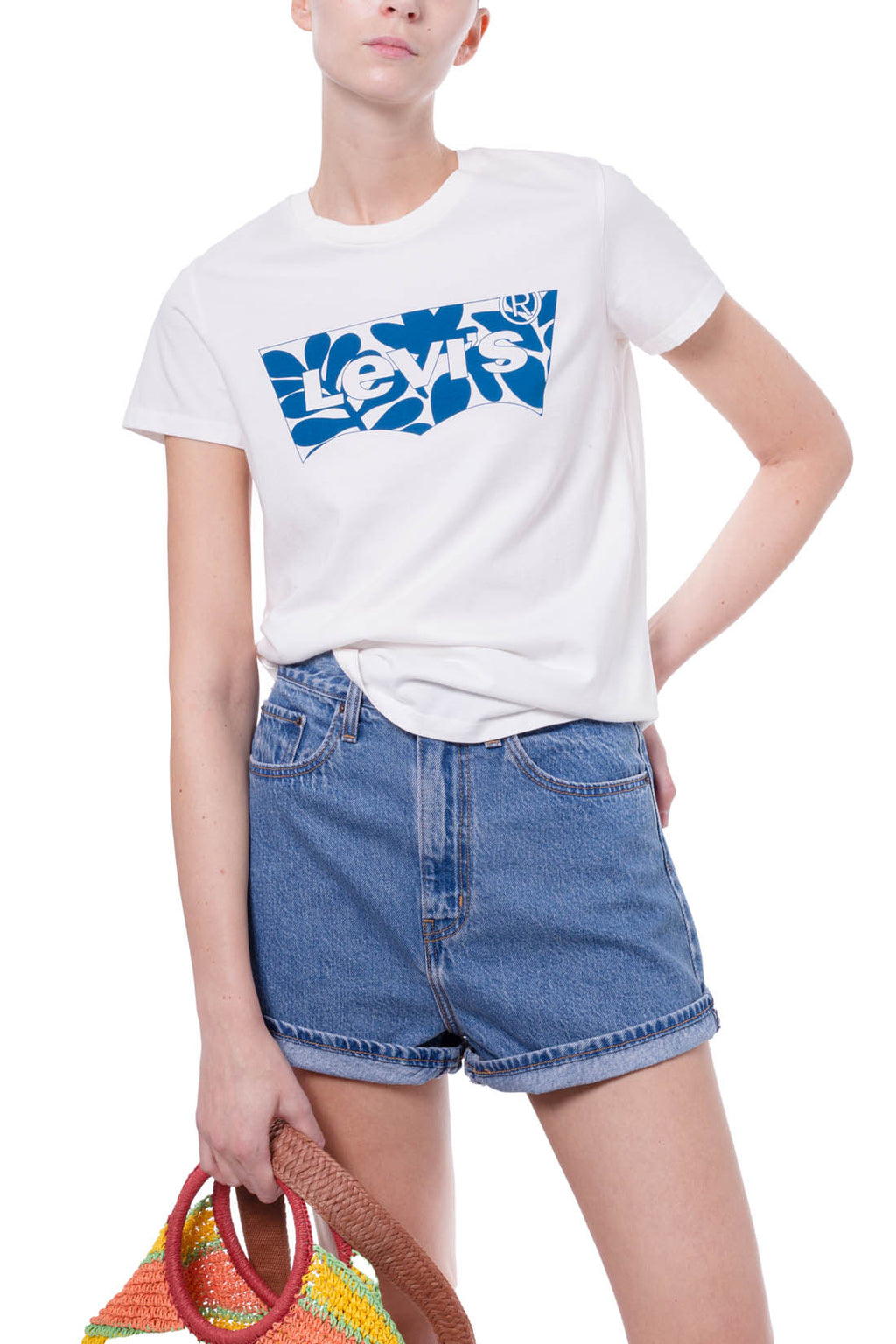 LEVI'S - Women's graphic logo T-shirt-3