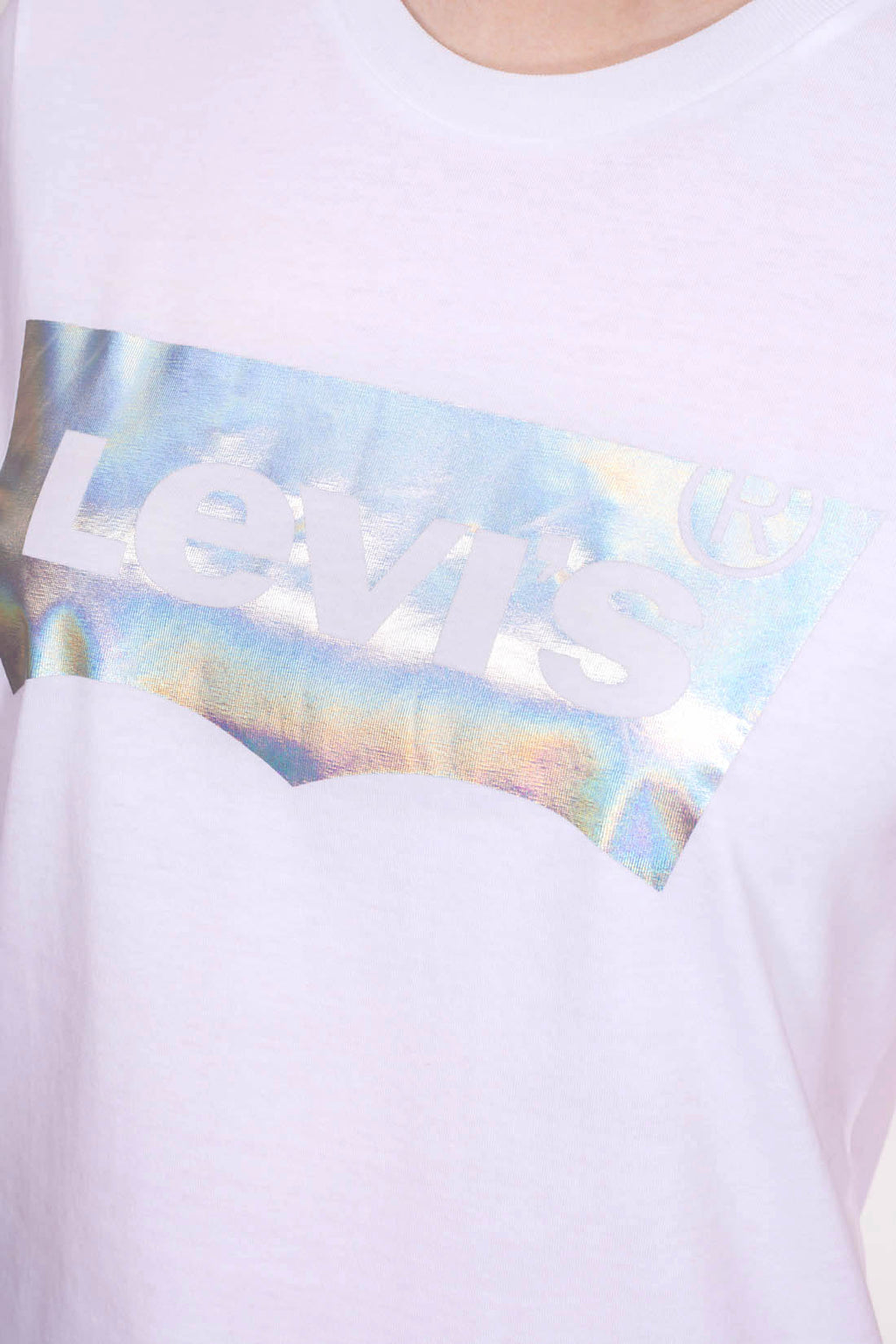 LEVI'S - Women's floral Batwing logo T-shirt  - Size S-4