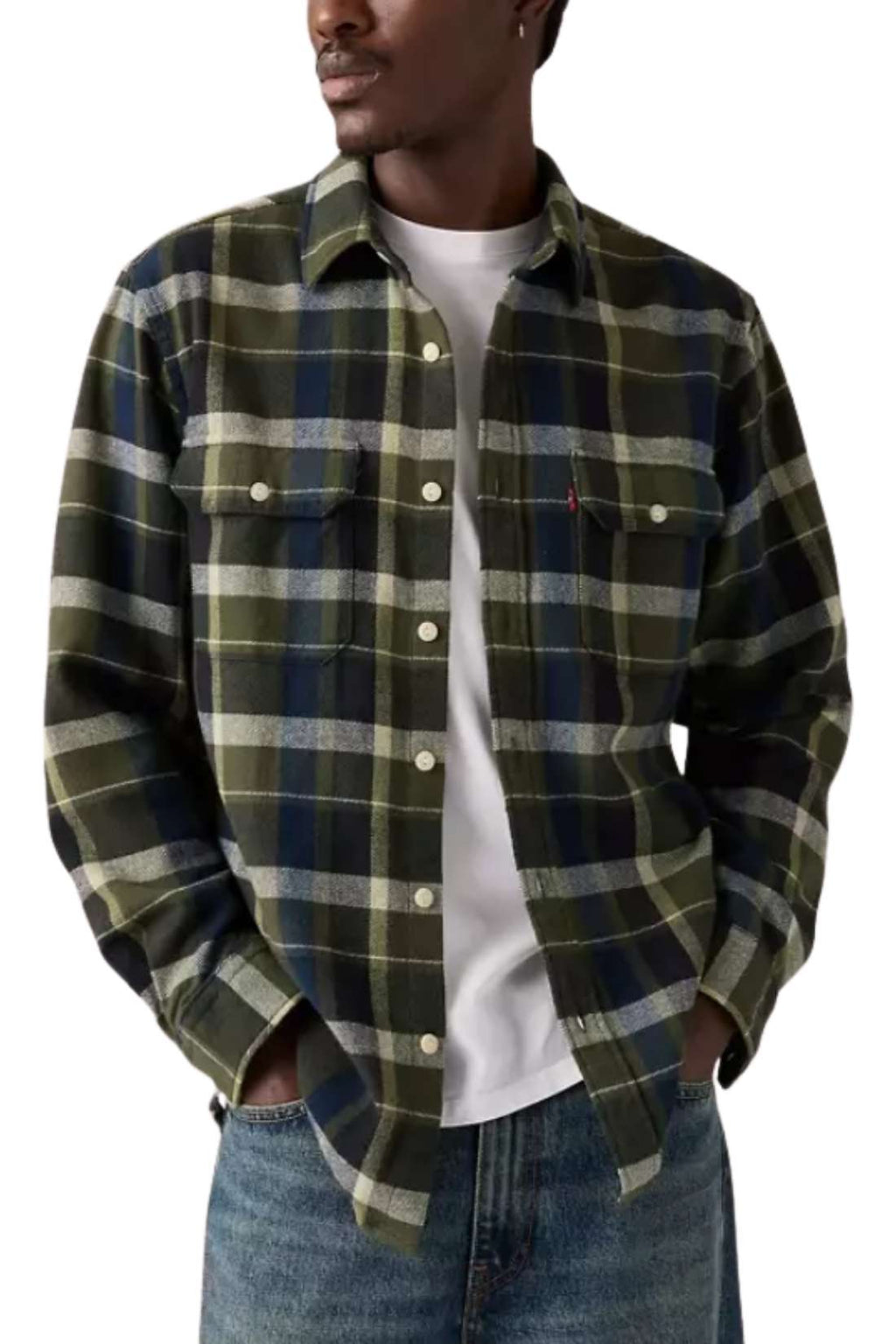 LEVI'S - Men's flannel overshirt-0