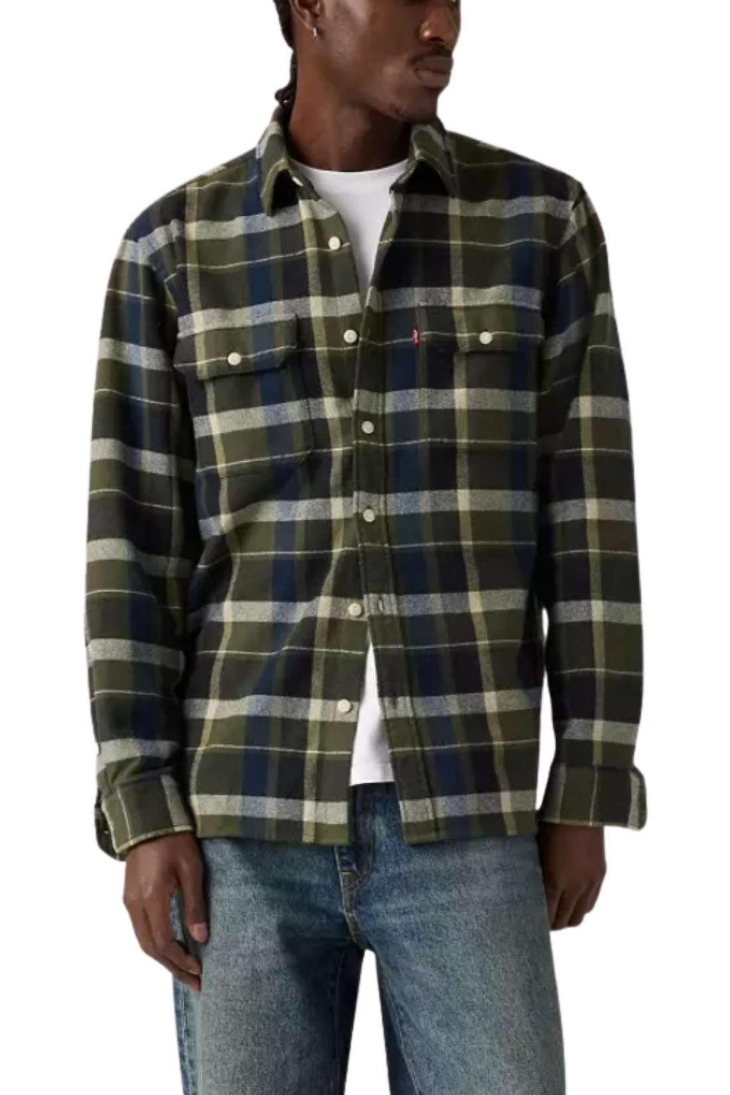 LEVI'S - Men's flannel overshirt-2