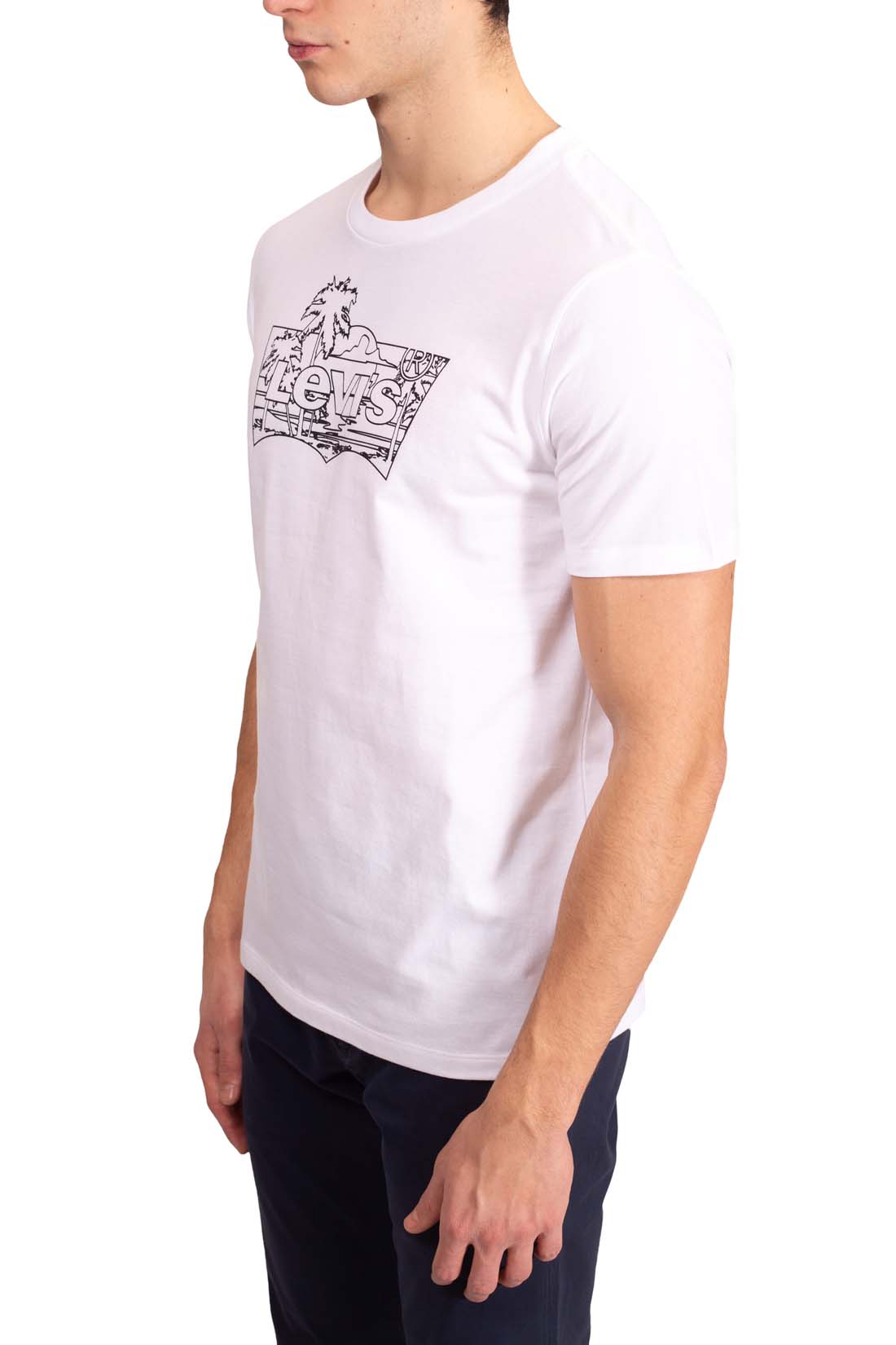 LEVI'S - Men's regular logo T-shirt  - Size L-35