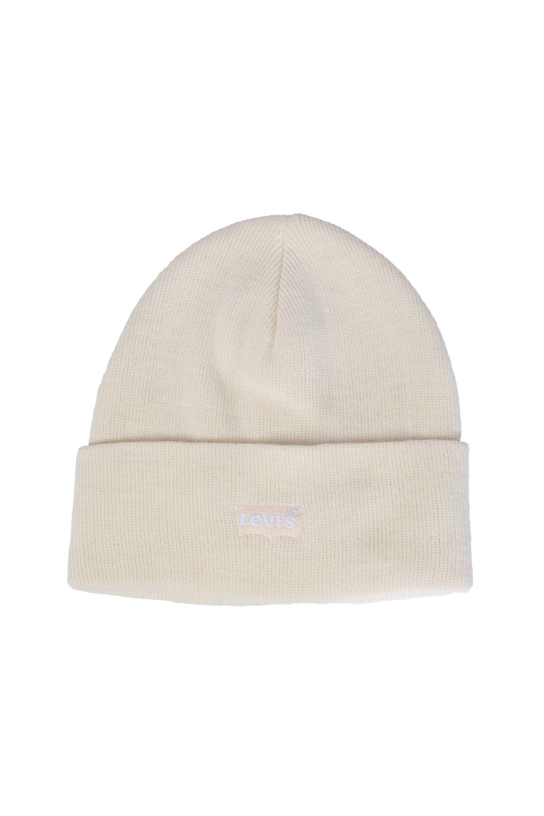 LEVI'S - Women's beanie with small Batwing logo  - Size One size-2
