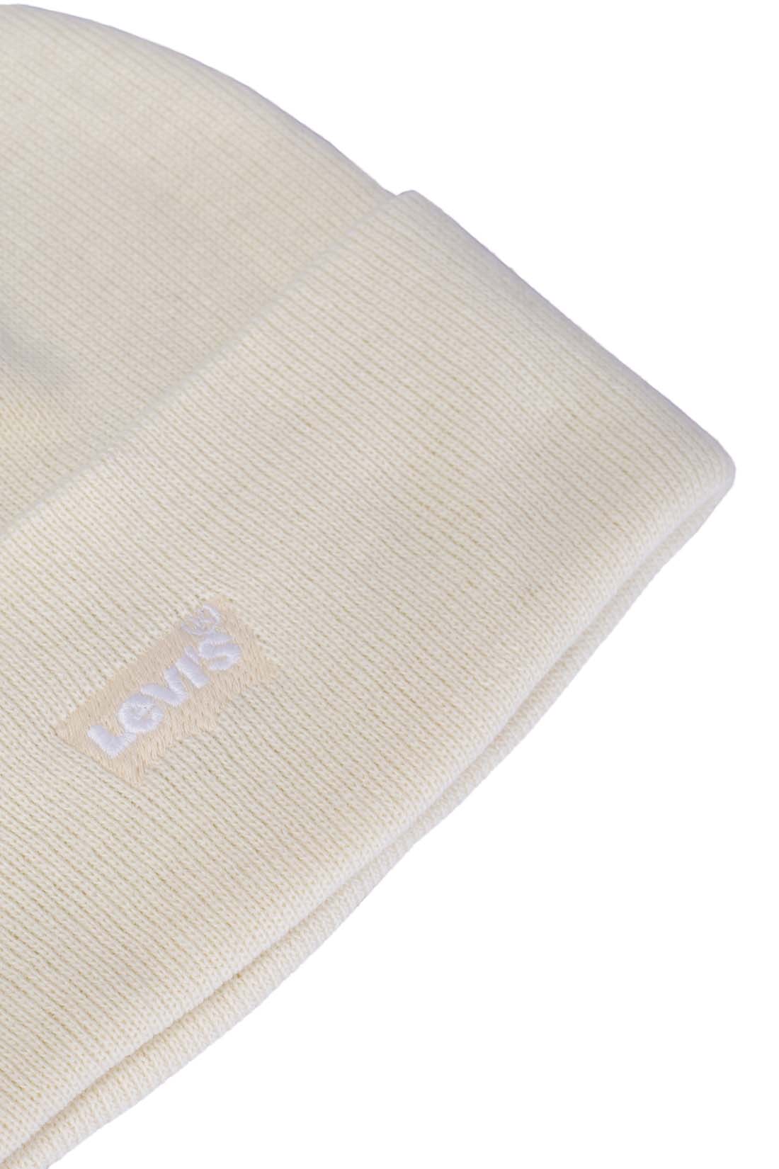 LEVI'S - Women's beanie with small Batwing logo  - Size One size-1
