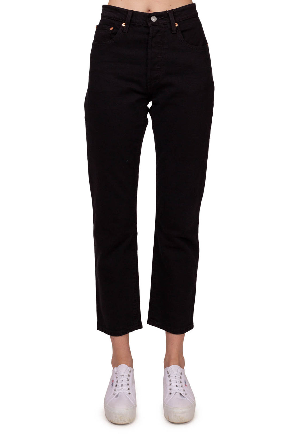 LEVI'S - Women's 501 Original Cropped jeans  - Size-1