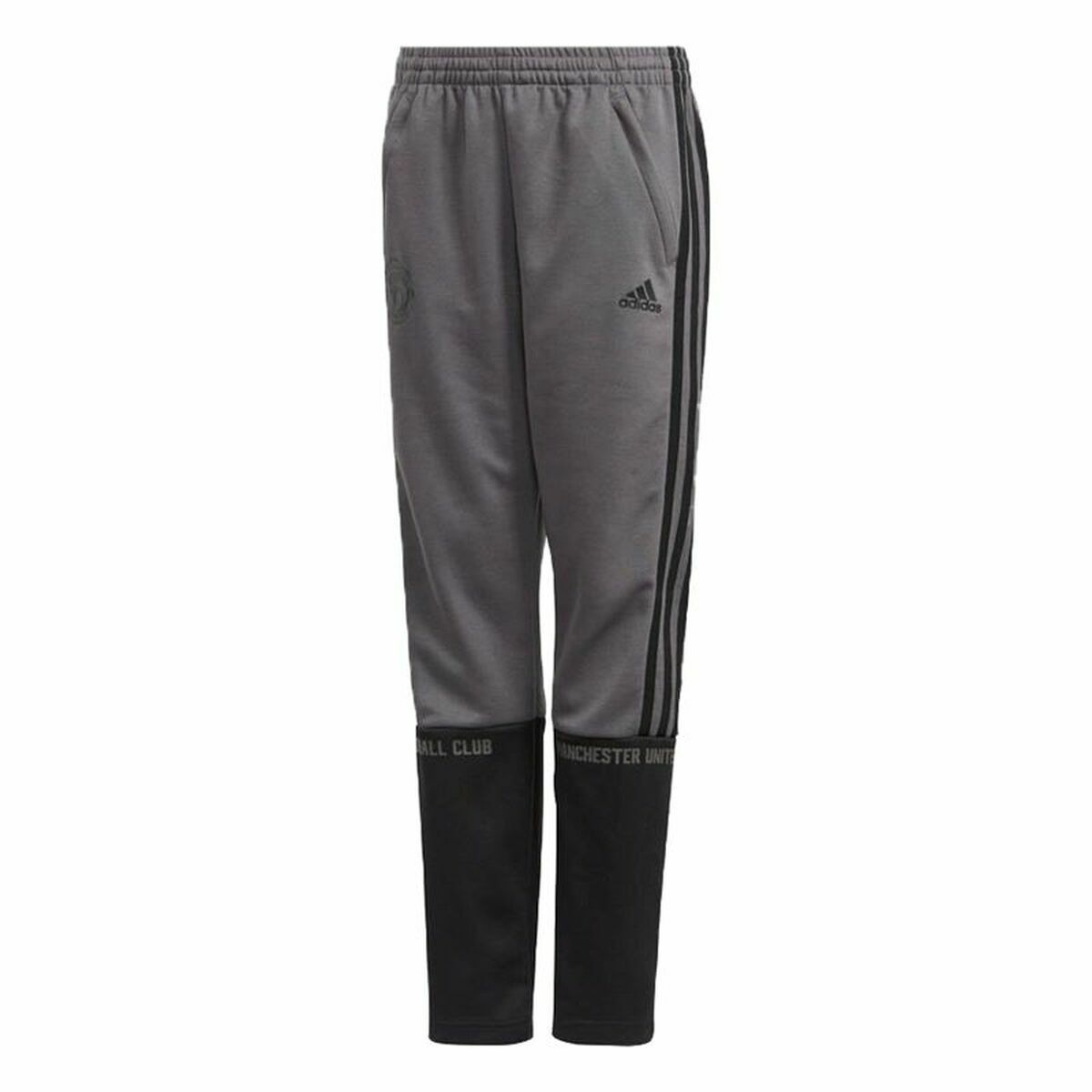 Pantalones cortos deportivos infantiles Adidas Manchester United Gris-0