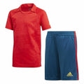 Chándal infantil Adidas Originals Azul Fútbol Rojo-0