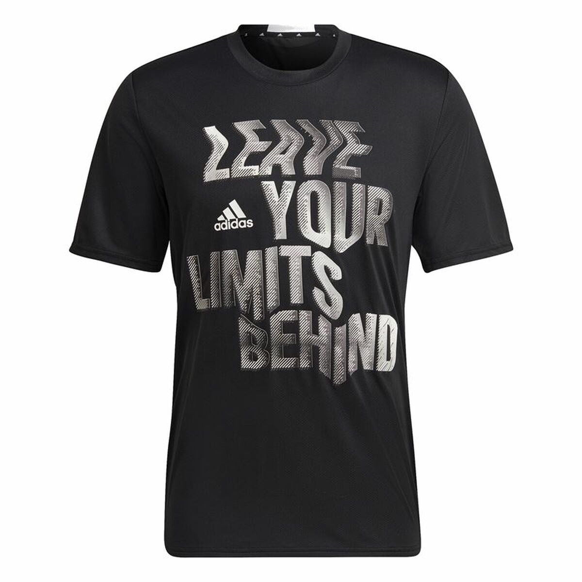 Camiseta de manga corta para hombre Adidas HIIT negra-0