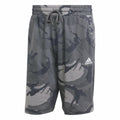 Pantalones cortos deportivos Adidas Camuflaje Gris-0