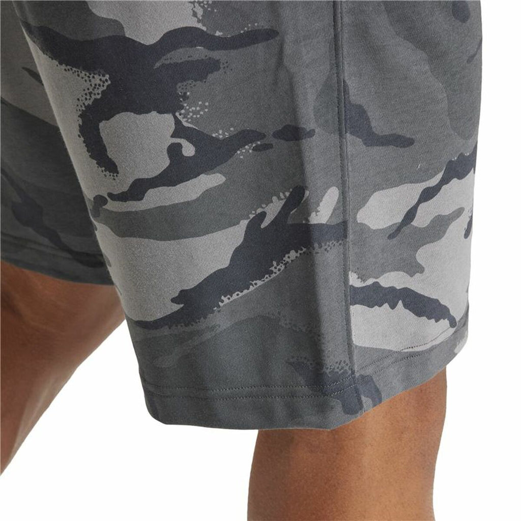Pantalones cortos deportivos Adidas Camuflaje Gris-3