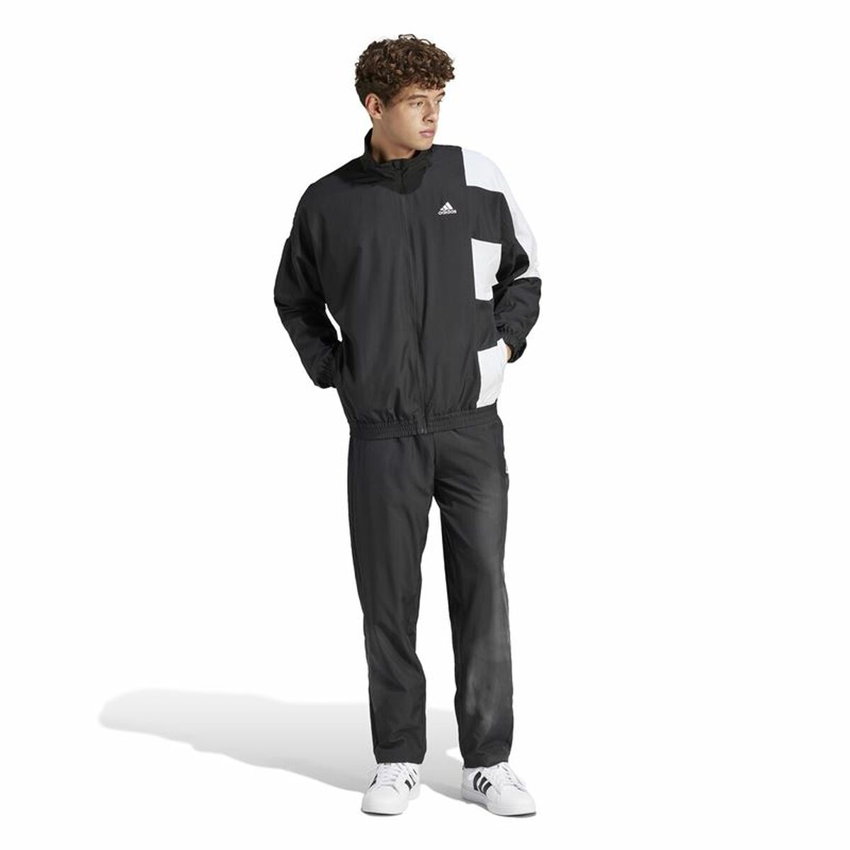 Chándal Adidas Colorblock negro para hombre-7