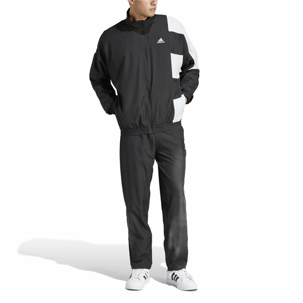 Chándal Adidas Colorblock negro para hombre-6