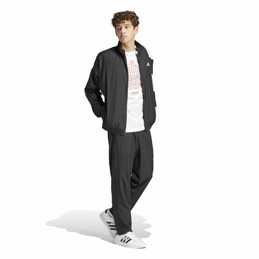 Chándal Adidas Colorblock negro para hombre-4