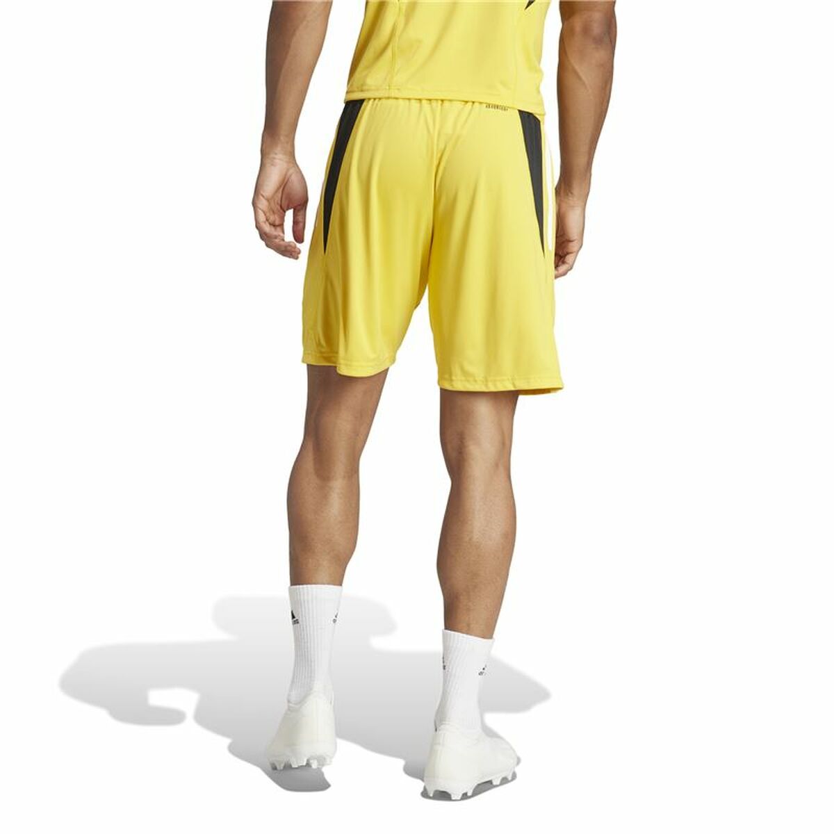 Pantalones cortos deportivos Adidas Juventus amarillos-4