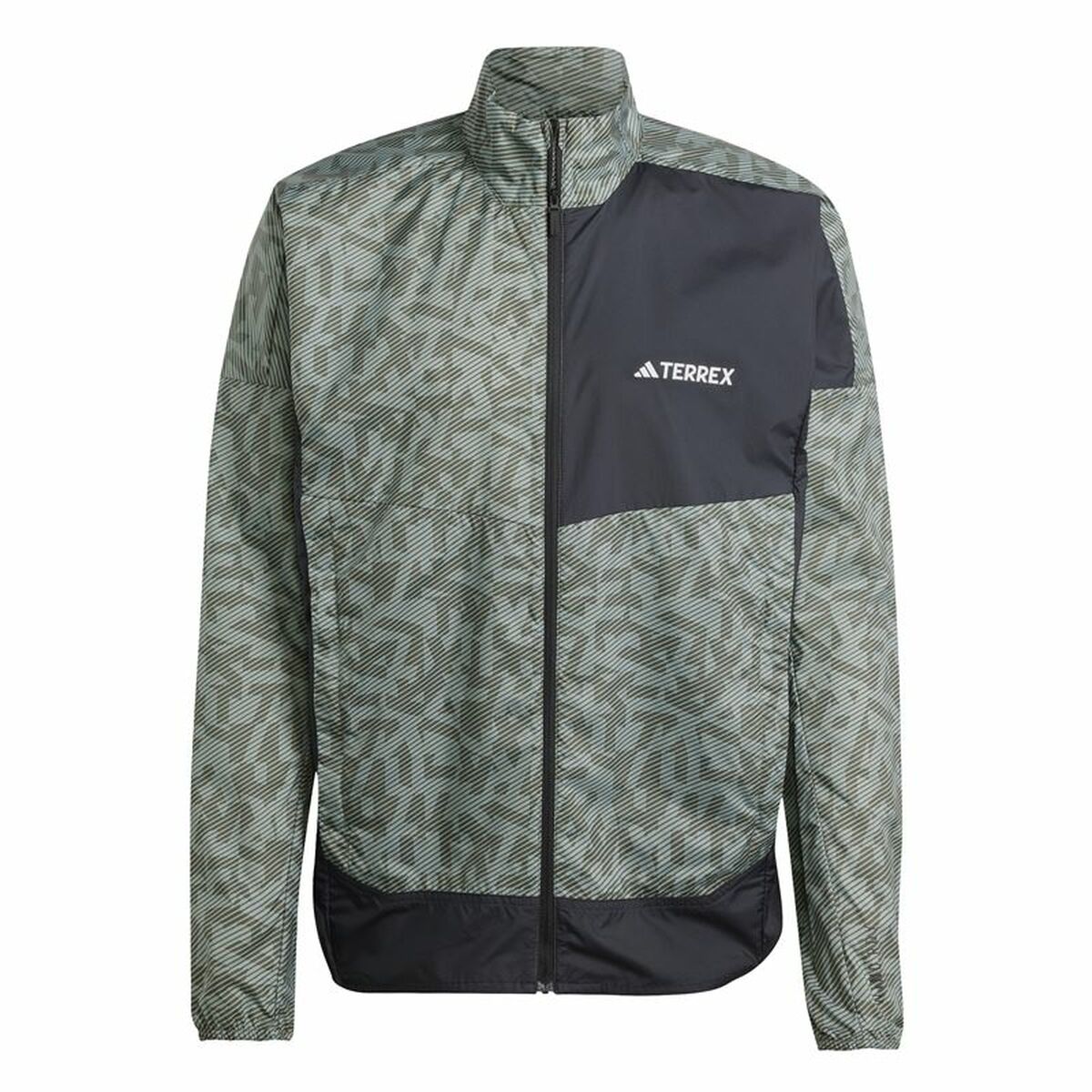 Chaqueta cortavientos Adidas Terrex gris-0