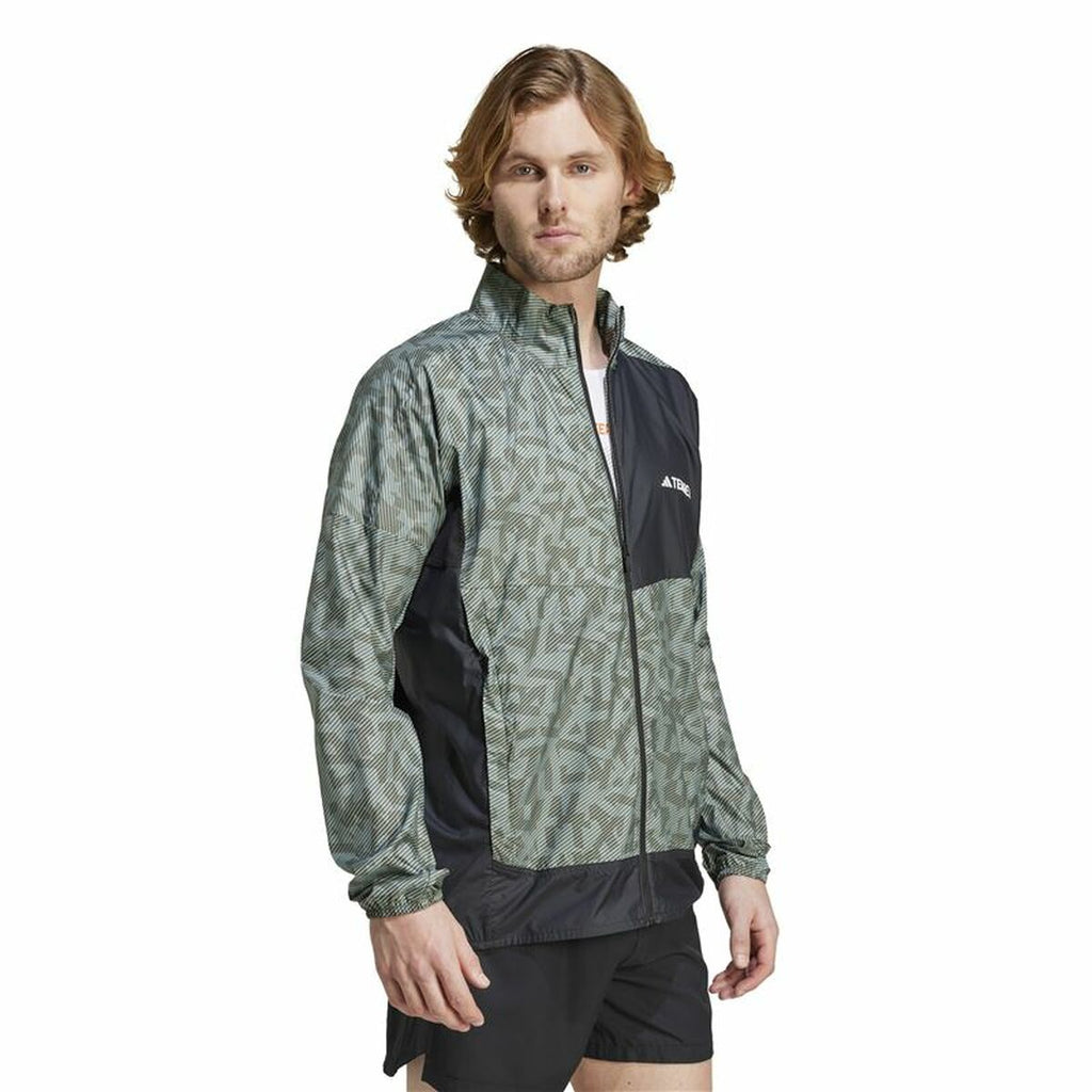 Chaqueta cortavientos Adidas Terrex gris-3