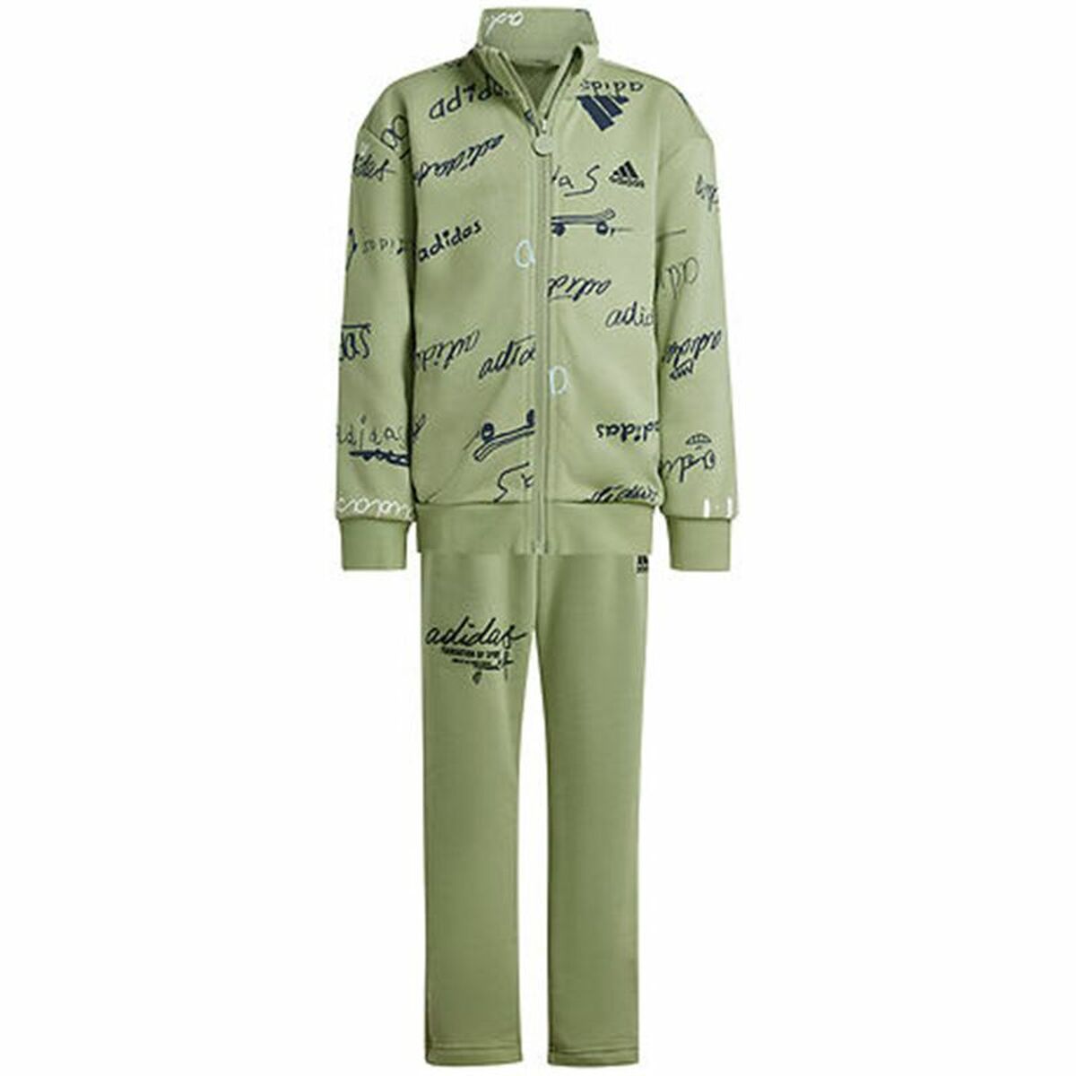 Chándal infantil Adidas Marca Love Little Green-0